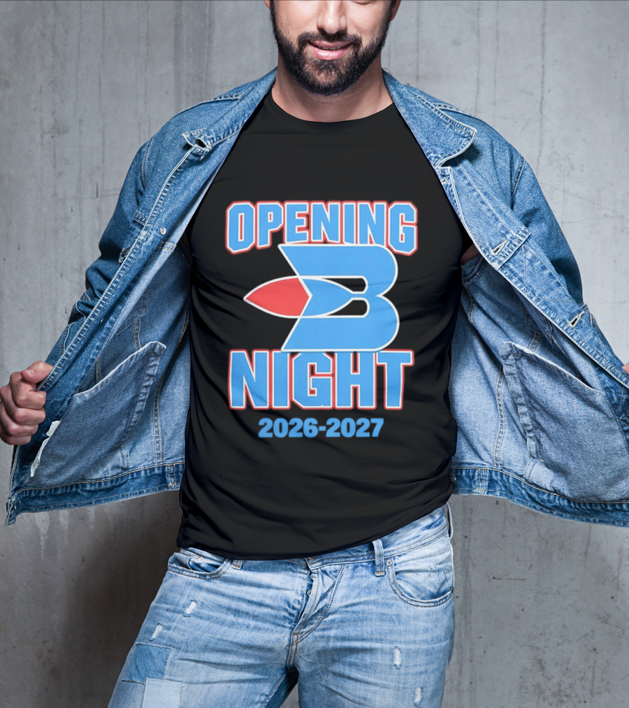 Opening Night 2026 2027 Buffalo Braves T-Shirt