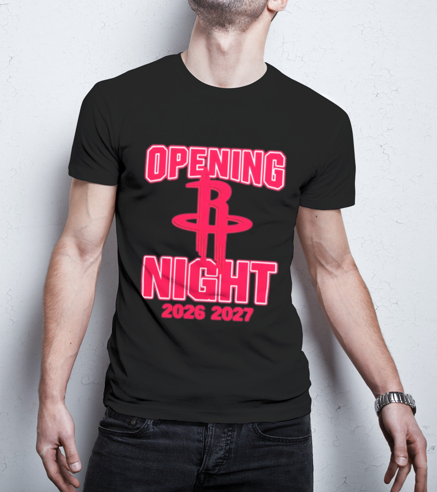 Houston Rockets NBA Opening Night 2026 2027 T-Shirt