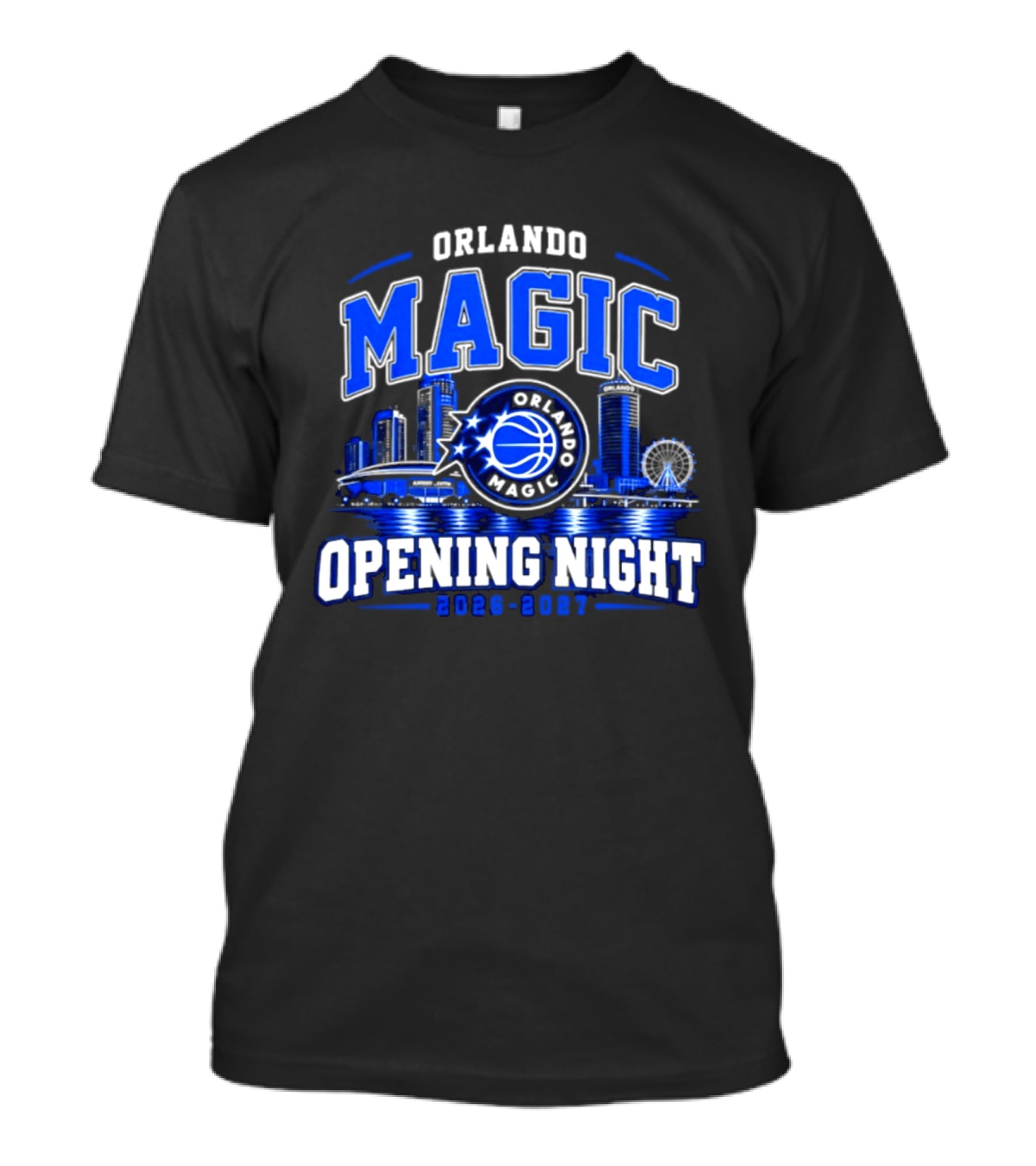 Orlando Magic Opening Night 2026 2027 City Skyline T-Shirt
