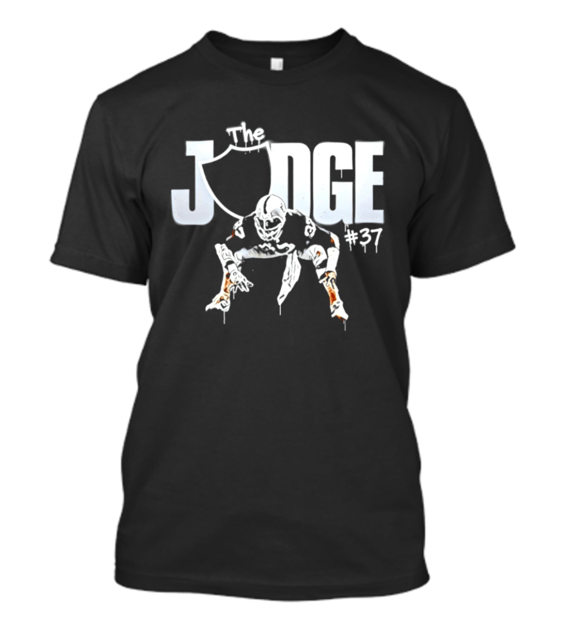 Judge #37 Lester Hayes Las Vegas Raiders Football T-Shirt