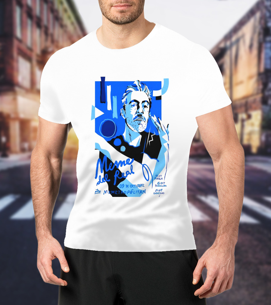 Meme Del Real 09 De Octubre 2026 Metropolitán MX Concert T-Shirt