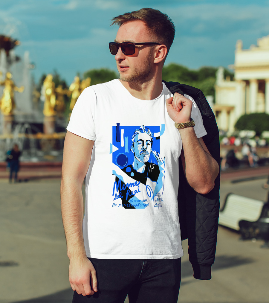 Meme Del Real 09 De Octubre 2026 Metropolitán MX Concert T-Shirt