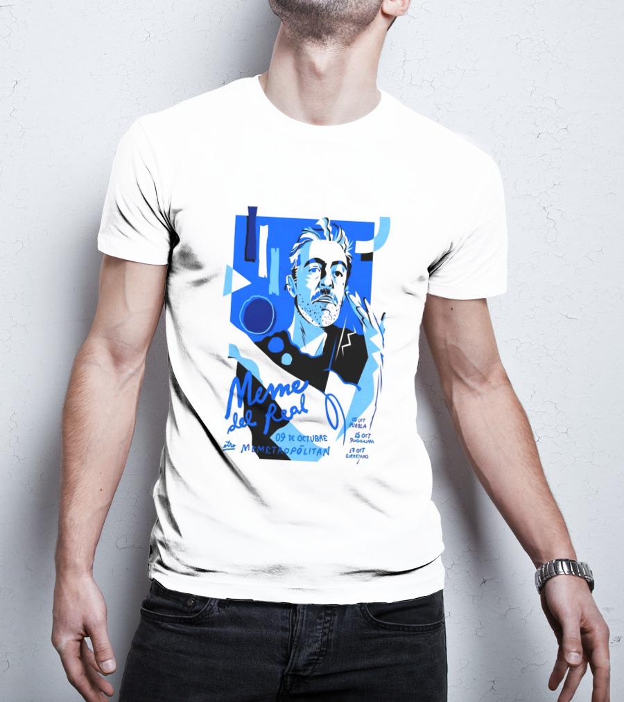 Meme Del Real 09 De Octubre 2026 Metropolitán MX Concert T-Shirt