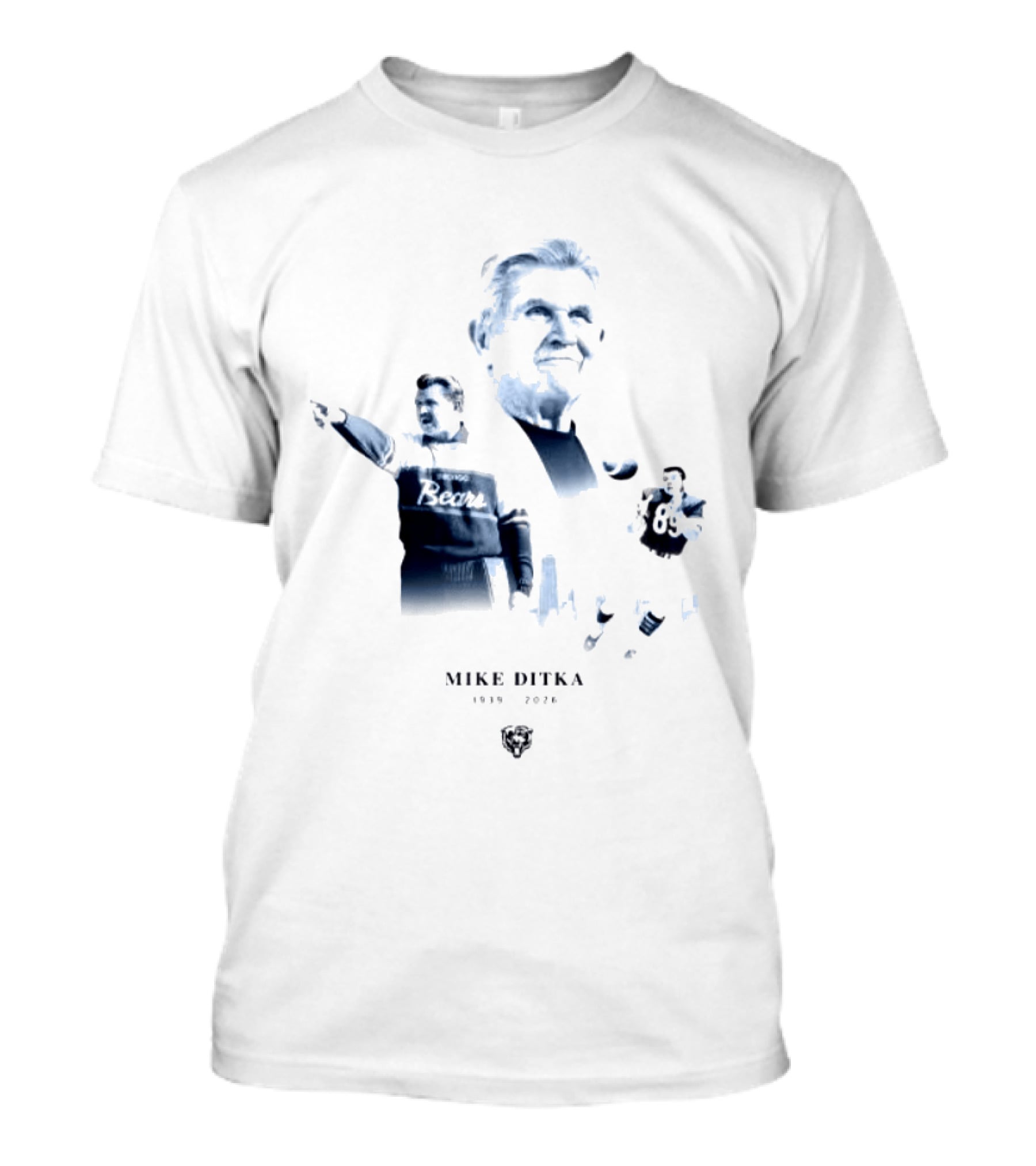 MIKE DITKA 1939 2026 Thank You Bears Legacy T-Shirt