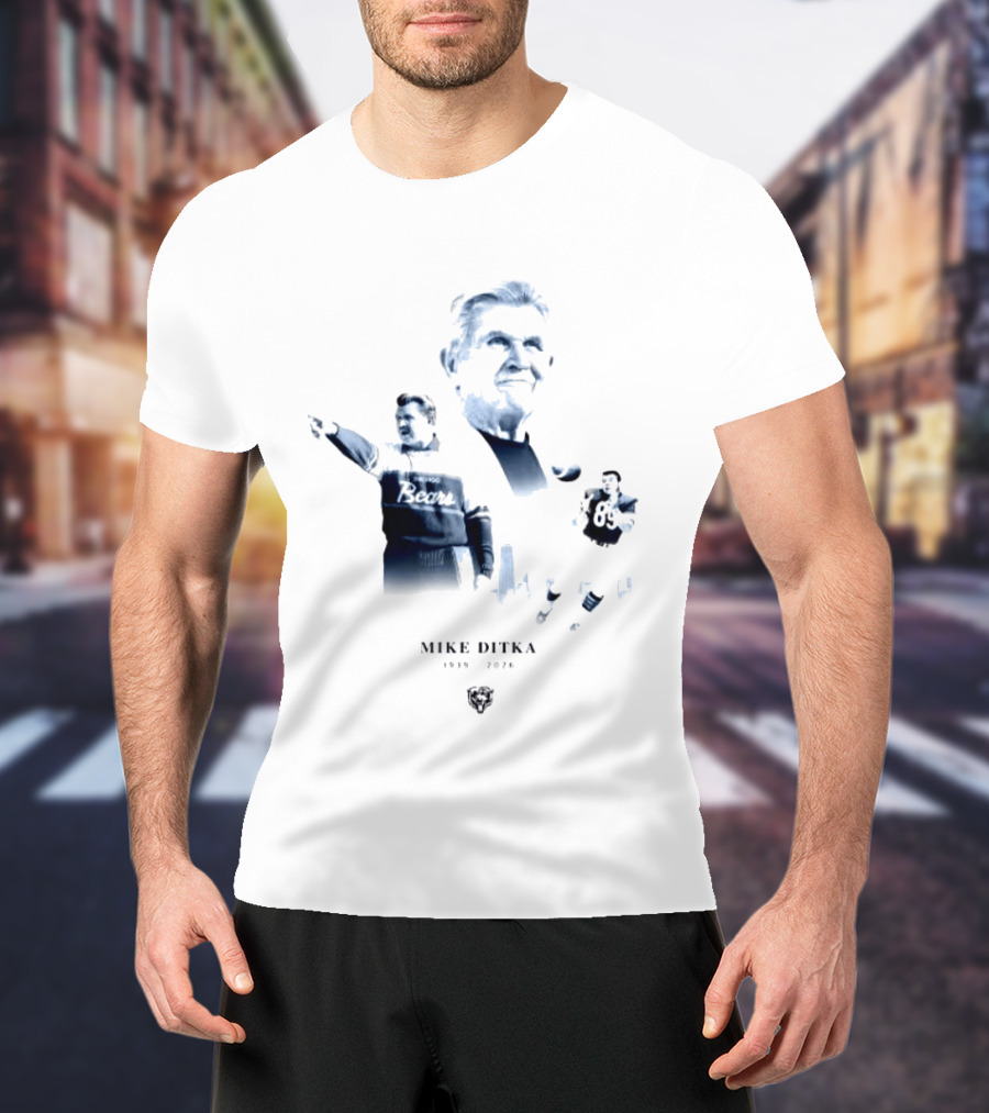 MIKE DITKA 1939 2026 Thank You Bears Legacy T-Shirt