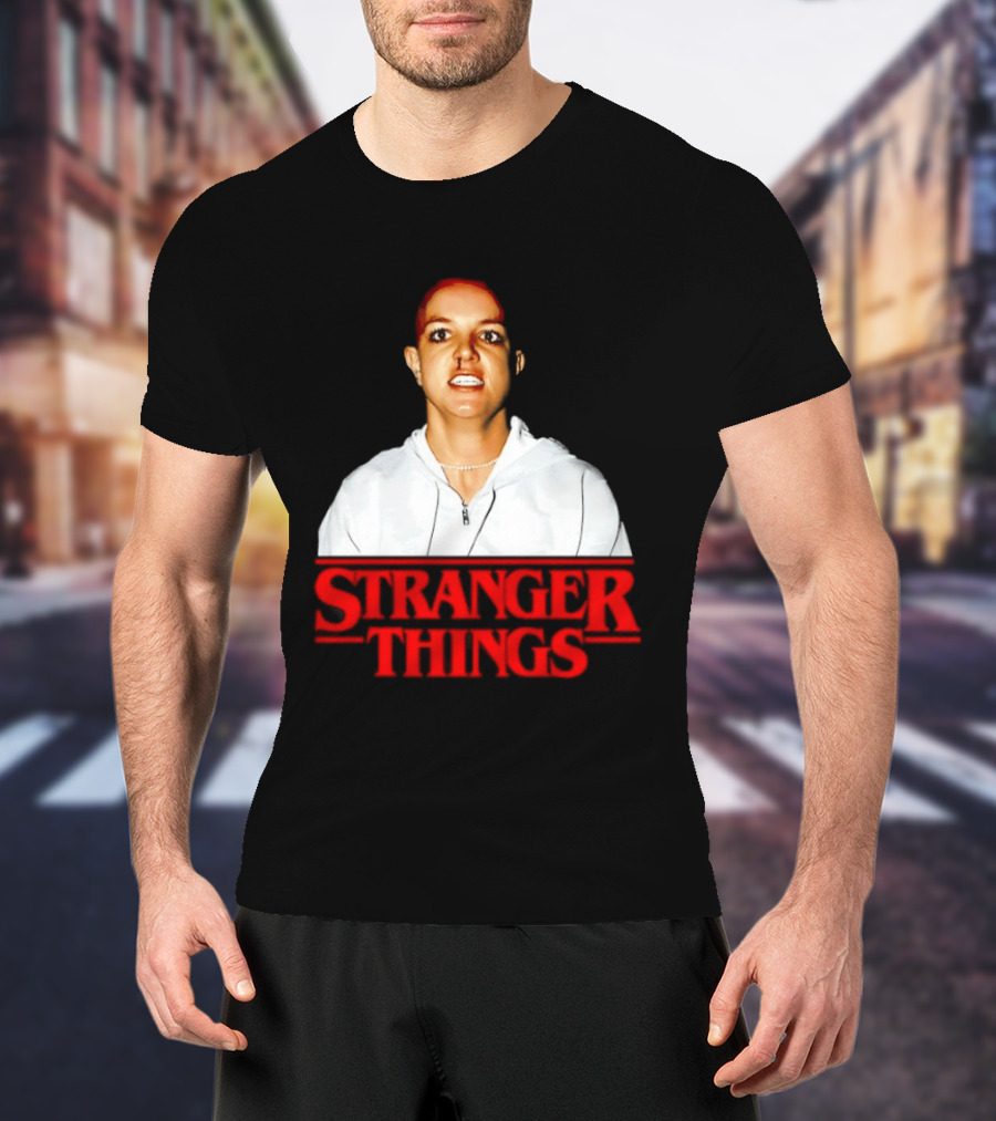 Britney Spears Stranger Things Pop Culture T-Shirt