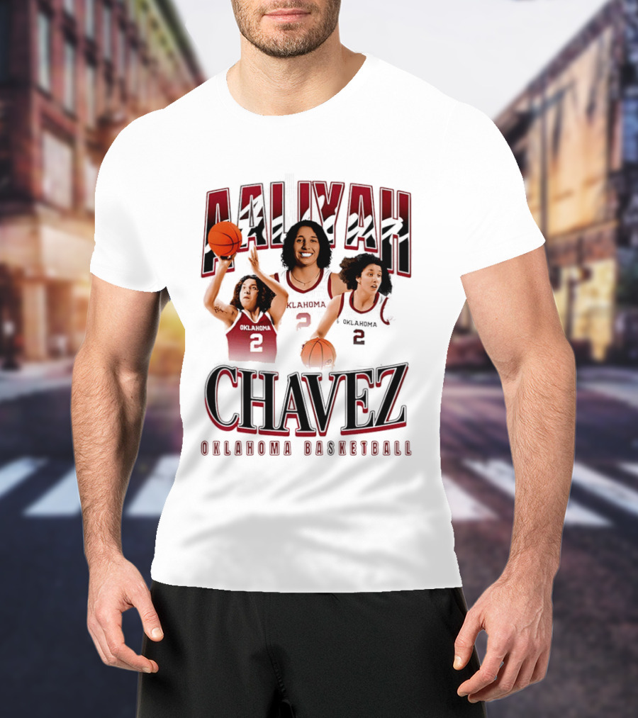 Aaliyah Chavez Oklahoma Basketball Star Number 2 T-Shirt