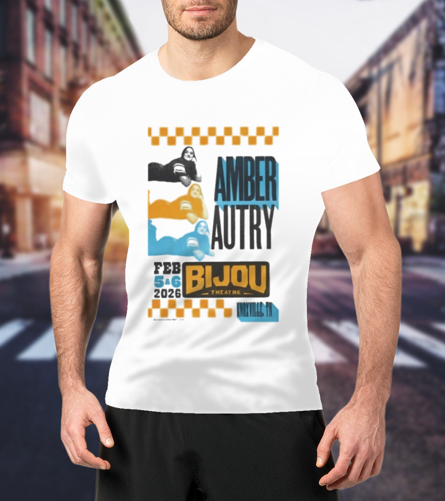 Amber Autry Live Comedy February 5 6 2026 Bijou Theatre Knoxville TN T-Shirt