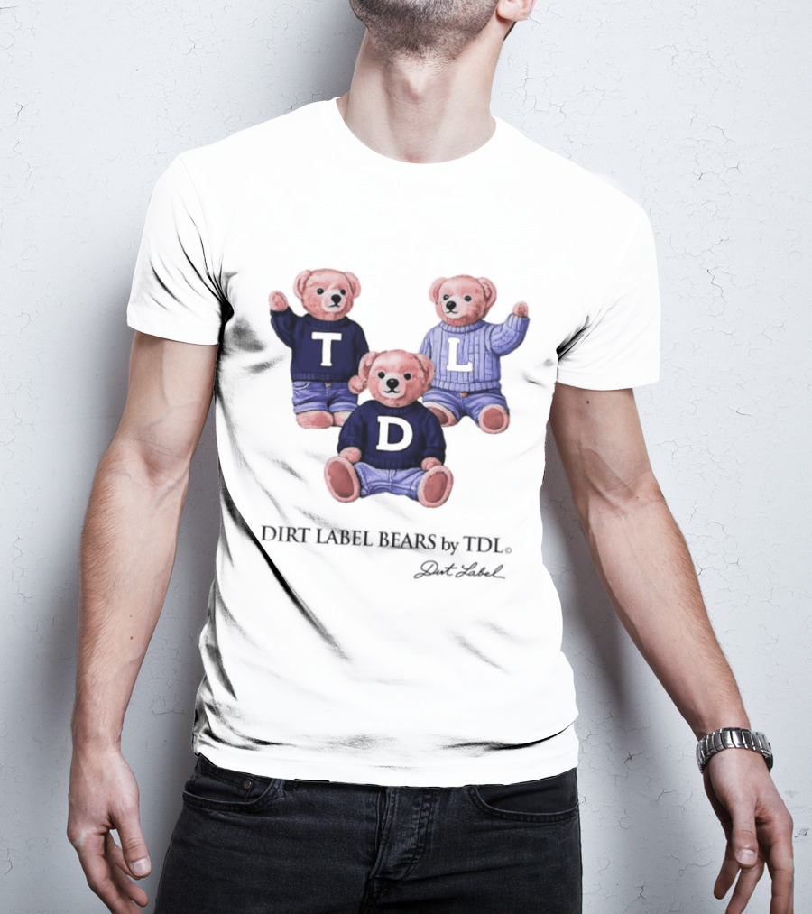 Dirt Label Bears TDL Polo Bear Collection T-Shirt