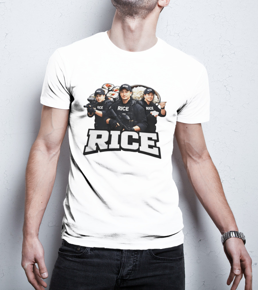 RICE Police Tactical Sushi Team T-Shirt