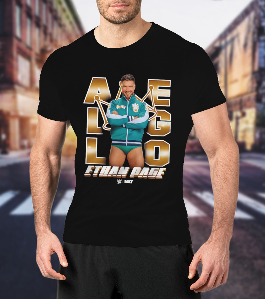 Ethan Page WWE NXT All Ego T-Shirt