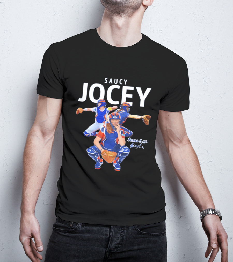 Saucy Jocey Sauce It Up Jocelyn Erickson Florida Gators T-Shirt