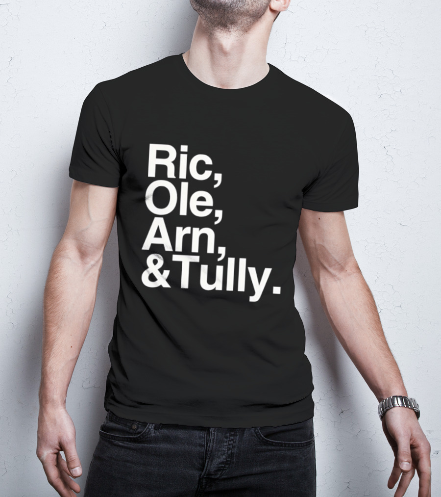 Ric Ole Arn & Tully Retro Wrestling Legends T-Shirt