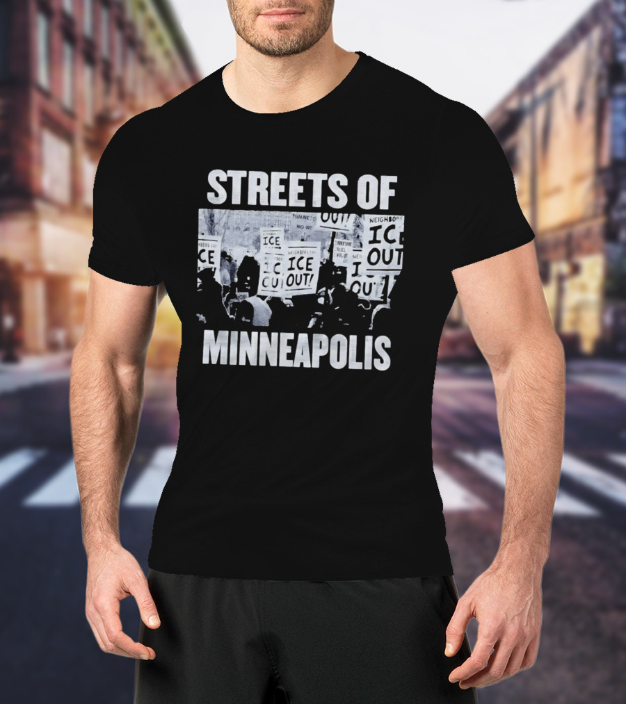 Streets Of Minneapolis Neighbors Say Ice Out T-Shirt