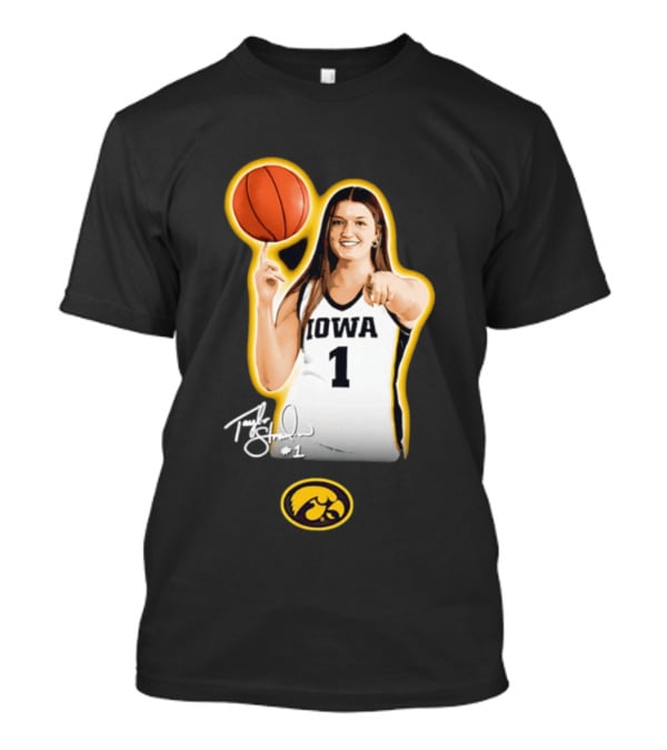 Taylor Stremlow Iowa Hawkeyes Basketball #1 T-Shirt
