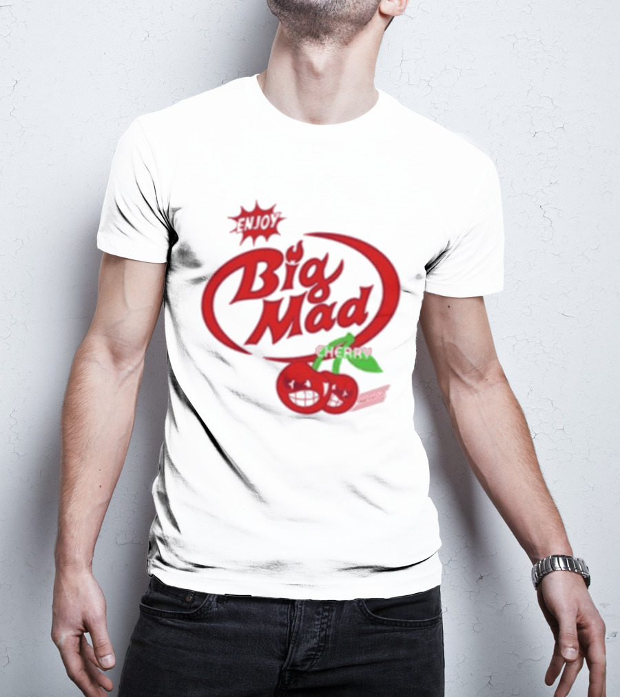 Transviolet Big Mad Cherry Enjoy T-Shirt
