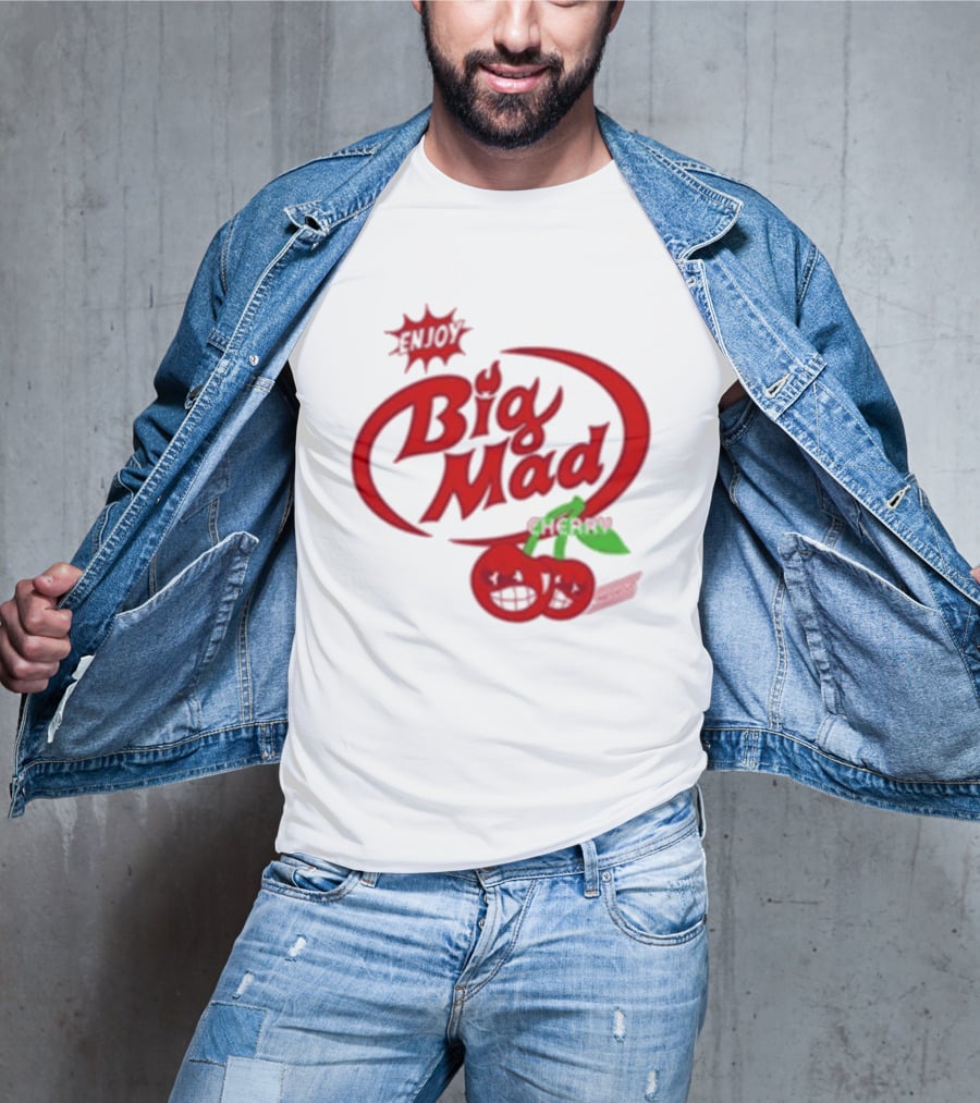 Transviolet Big Mad Cherry Enjoy T-Shirt