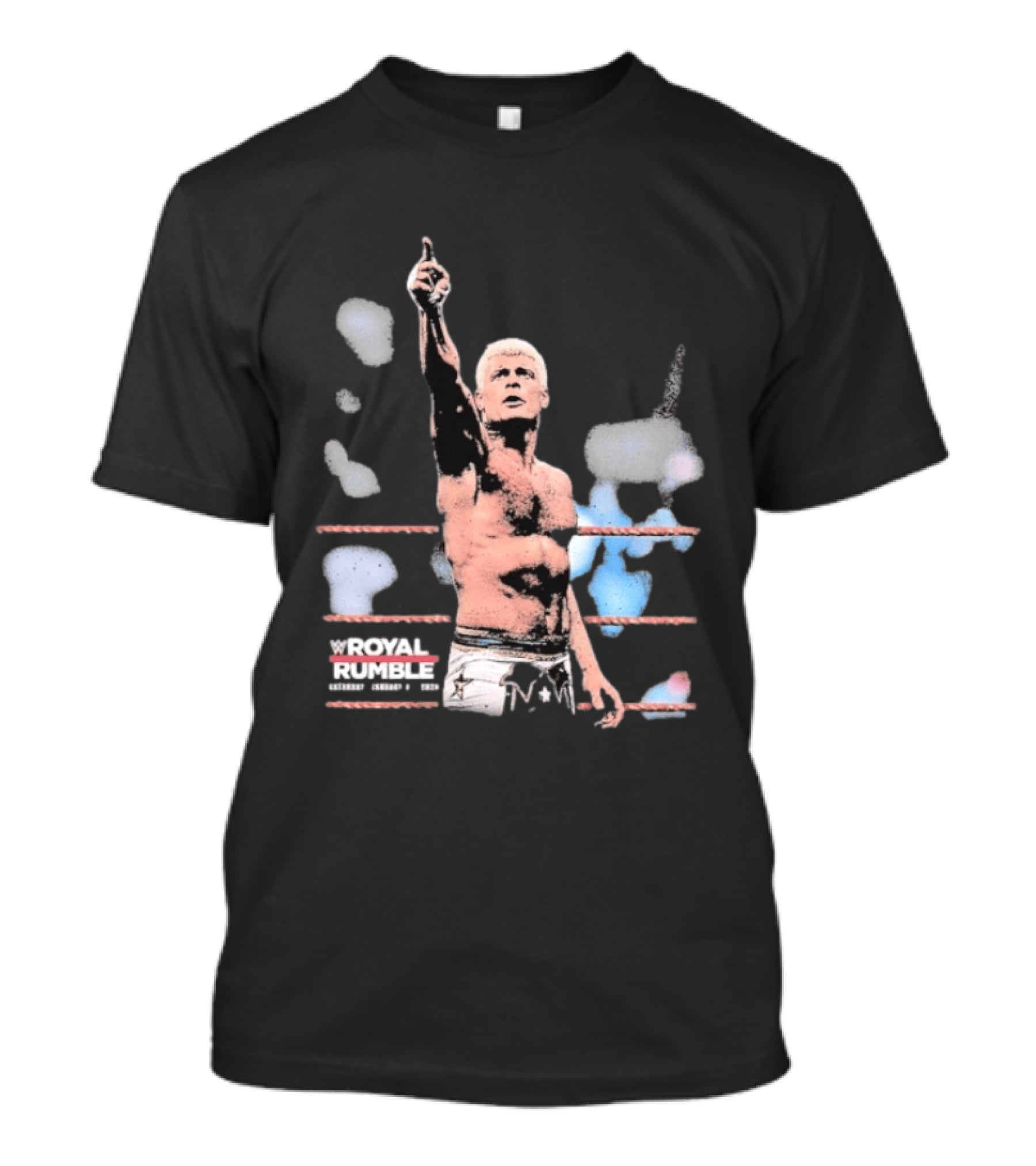 Cody Rhodes WWE Royal Rumble Wrestling Event 2024 T-Shirt