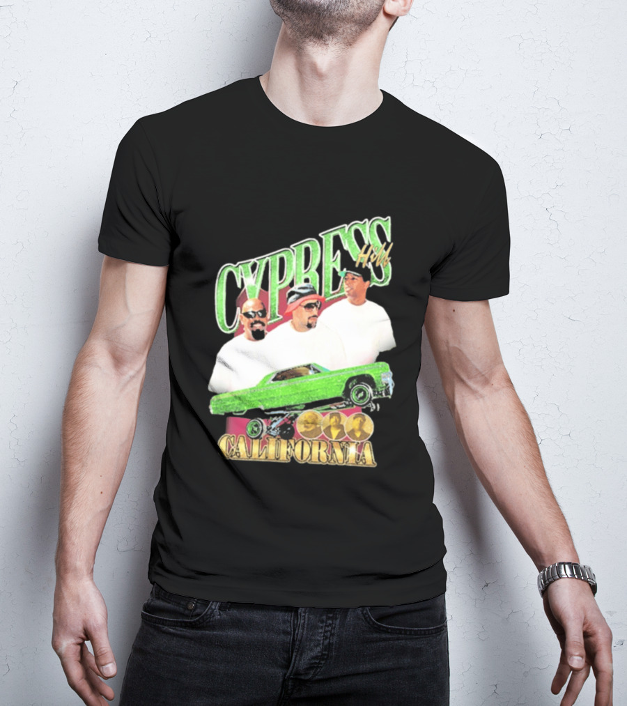 Cypress Hill California Lowrider Urban Style Hip Hop T-Shirt