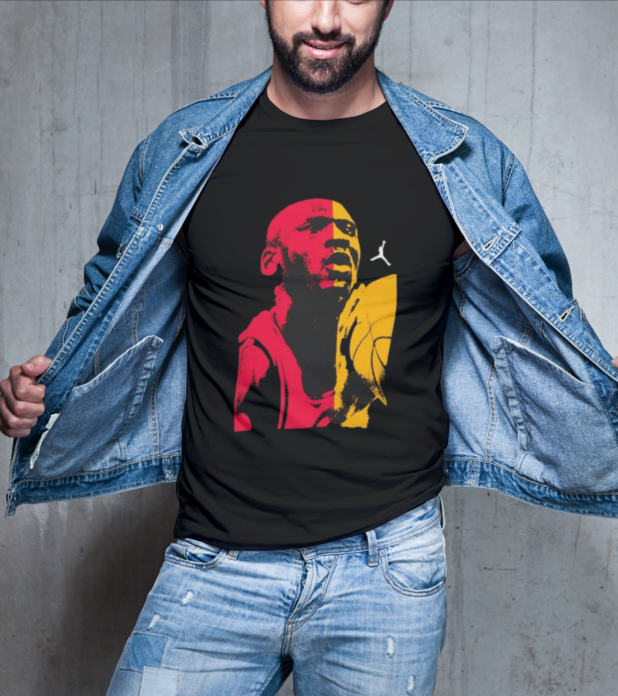 Michael Jordan 1985 Chicago Bulls Retro Basketball Legend T-Shirt