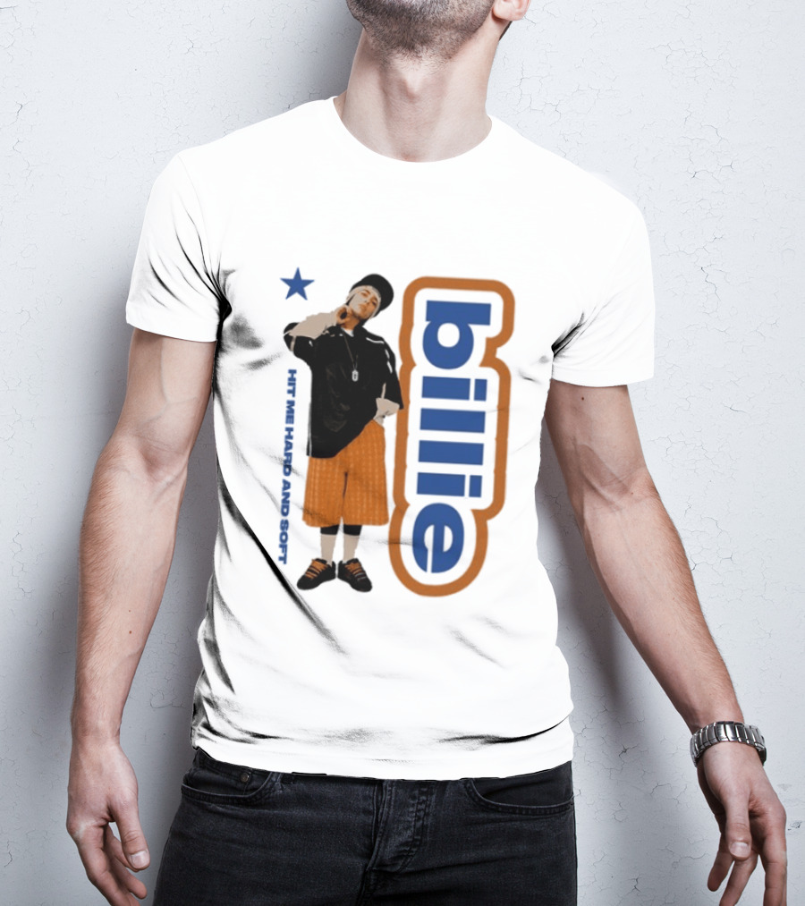 Billie Eilish Lean Hit Me Hard And Soft Tour 2024 2025 Star T-Shirt