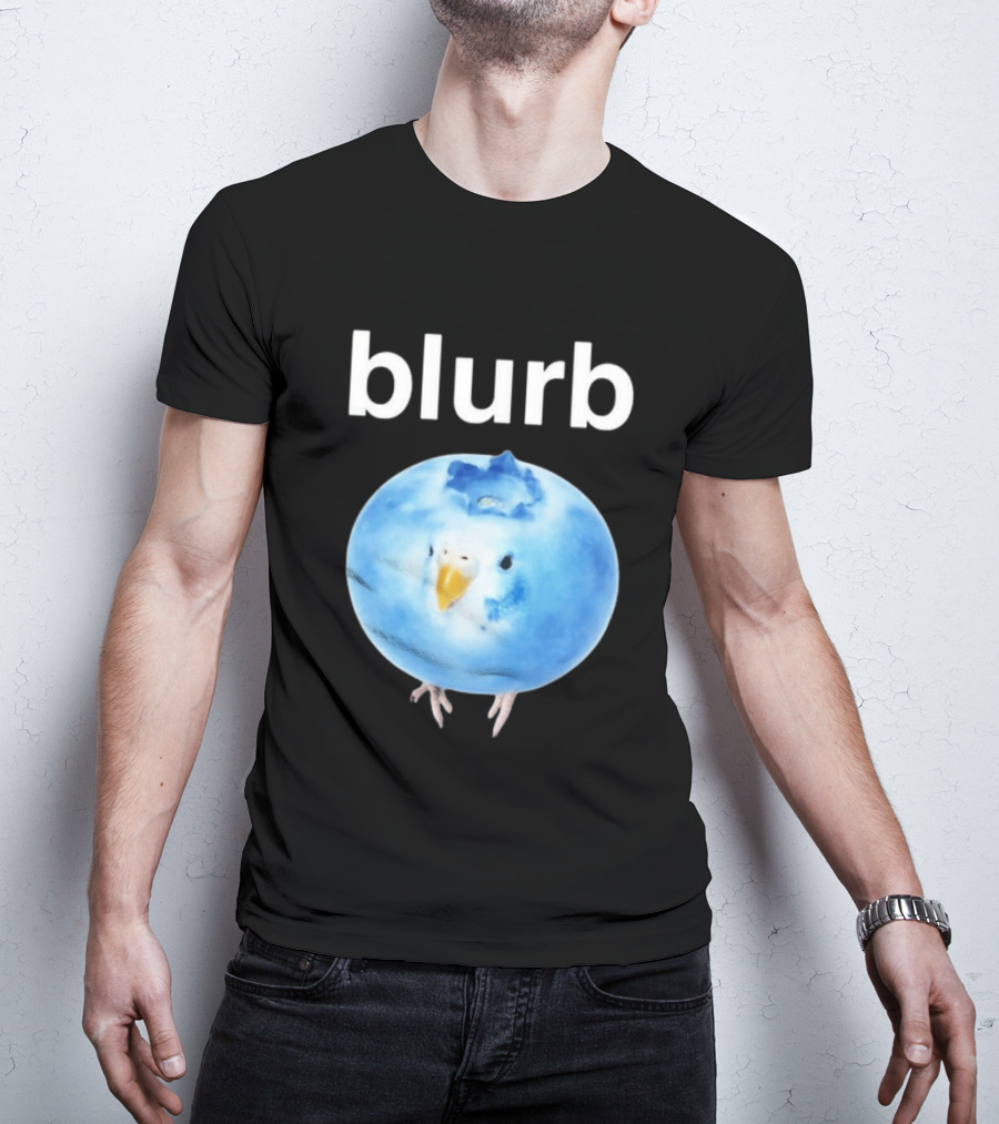 Blurb Bluebird Blueberry Fusion T-Shirt
