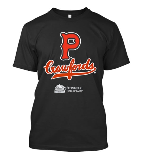Pittsburgh Crawfords P Hall Of Fame Baseball Team T-Shirt