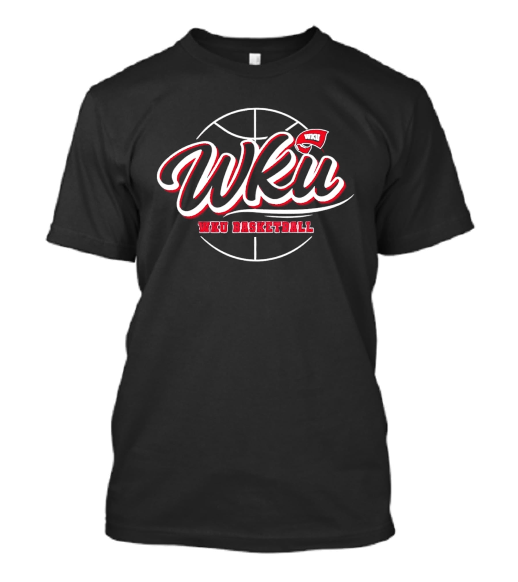 WKU Basketball Valentine's Day Pink WKU Basketball T-Shirt