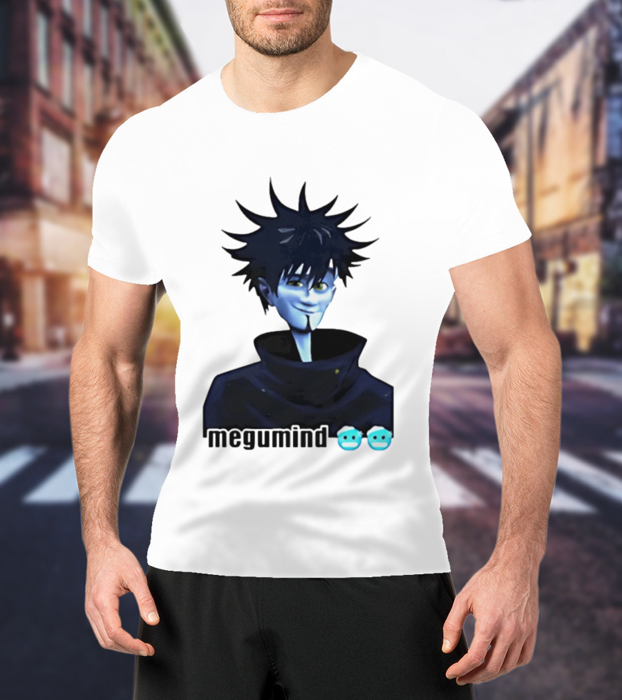 Megumind Fushiguro Megumi Jujutsu Kaisen Anime Bighead T-Shirt