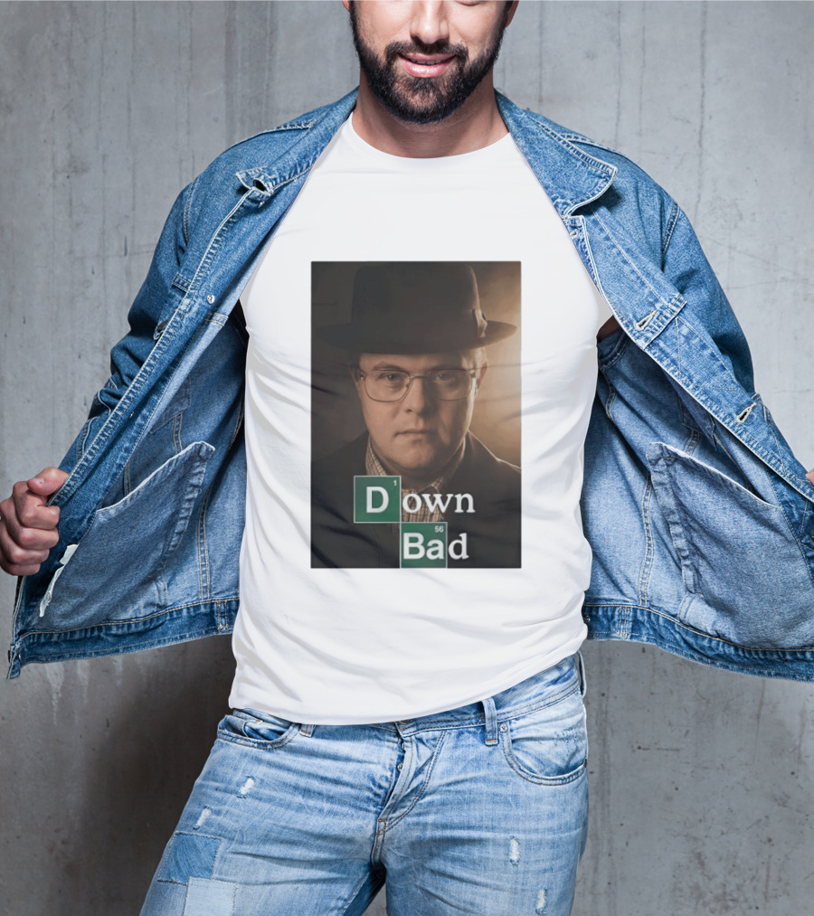 Down Bad Walter Chemistry Parody Breaking Series T-Shirt