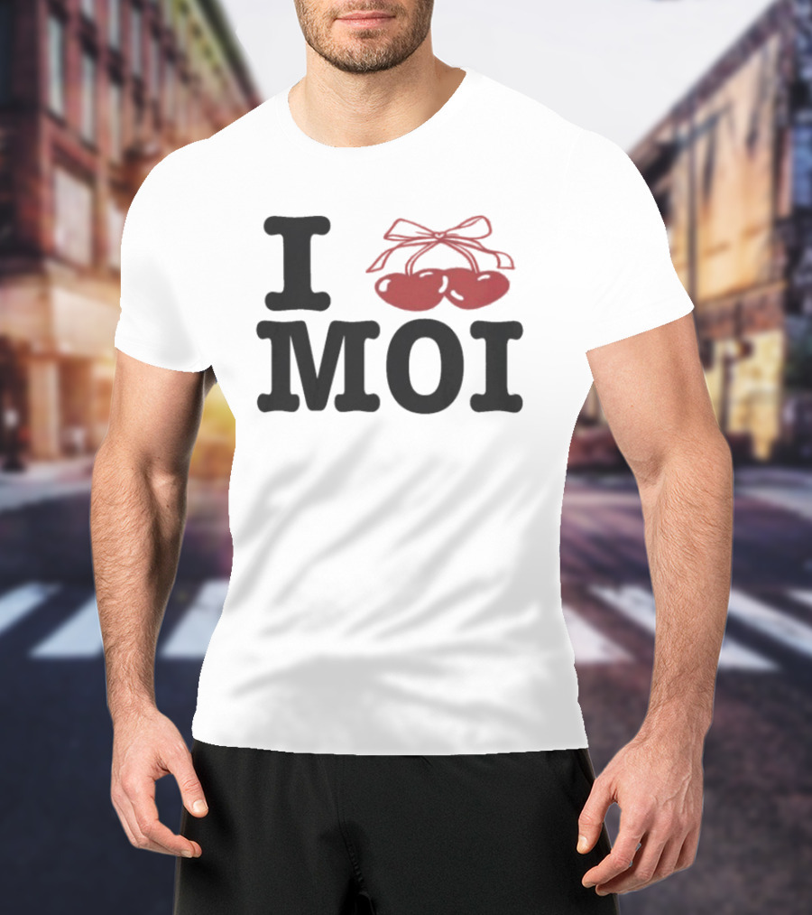 I Love Moi Cherry Bow Millie Bobby Brown T-Shirt