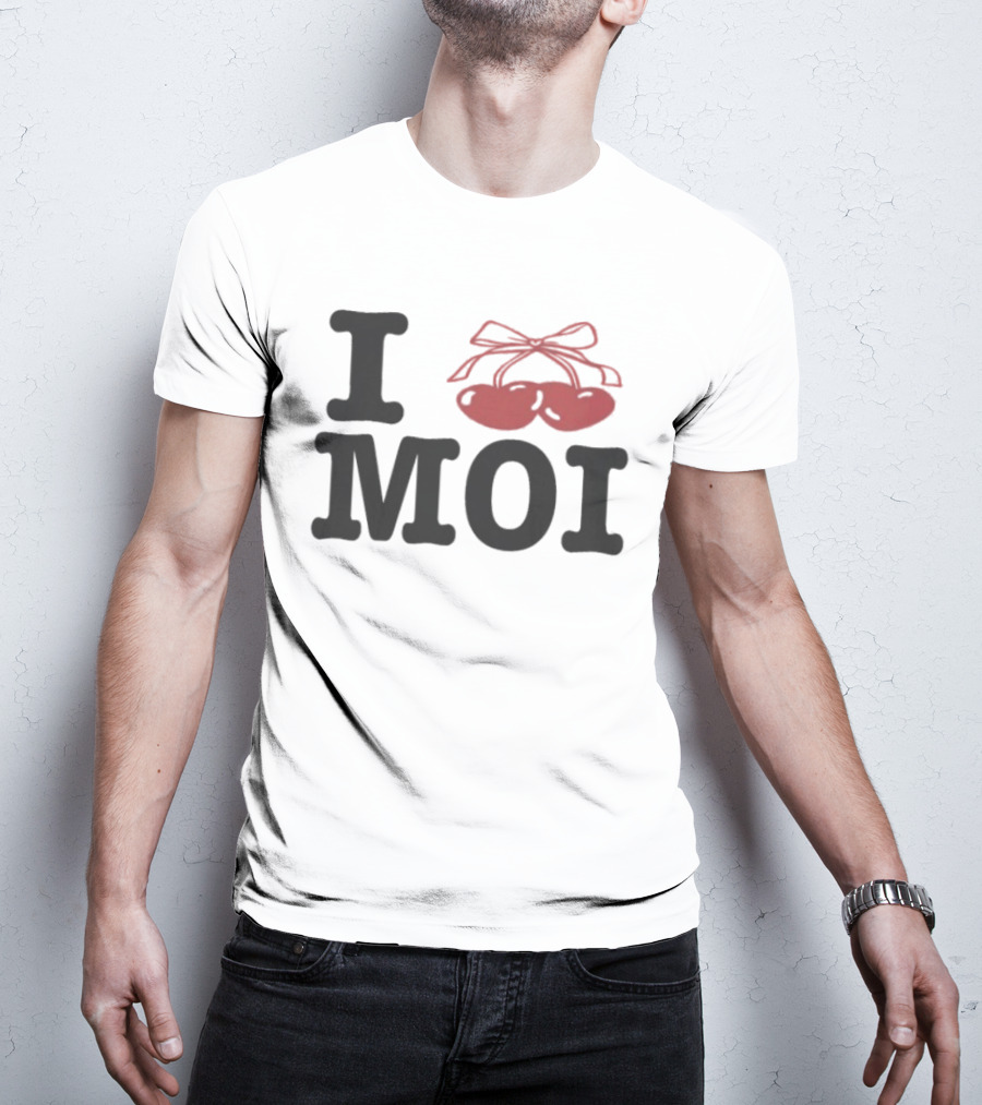 I Love Moi Cherry Bow Millie Bobby Brown T-Shirt