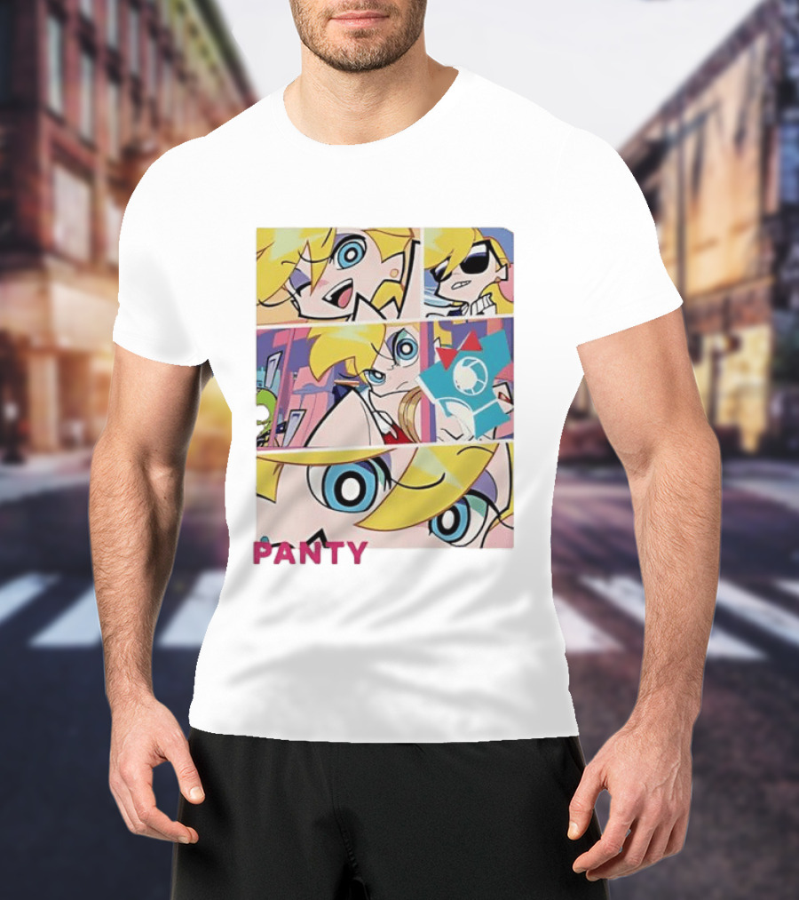 Panty Anarchy Anime Series Panty & Stocking With Garterbelt Visual Compilation T-Shirt