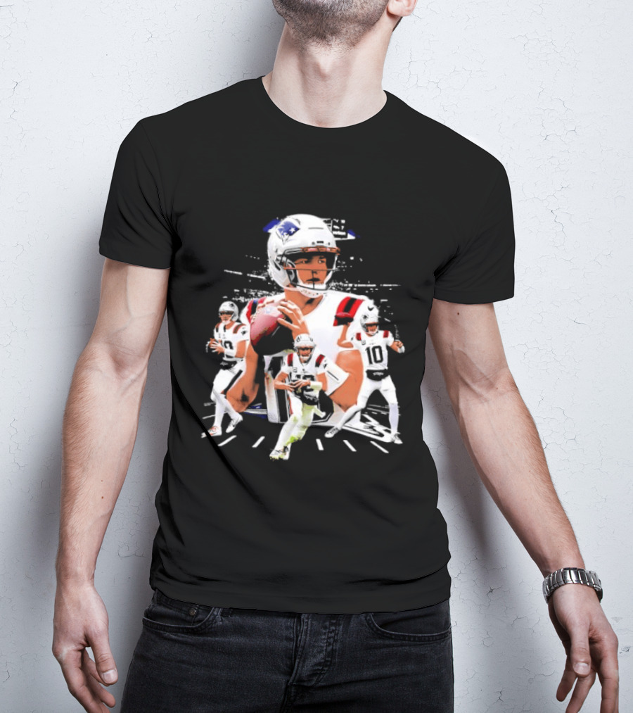 Drake Maye 2026 Highlights Football Quarterback Moments T-Shirt