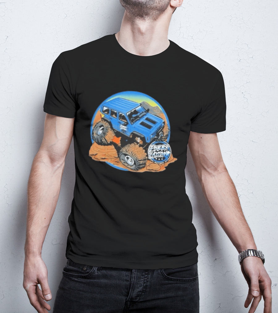 Robby Layton Nation Off Road 4x4 Adventure Jeep Truck T-Shirt