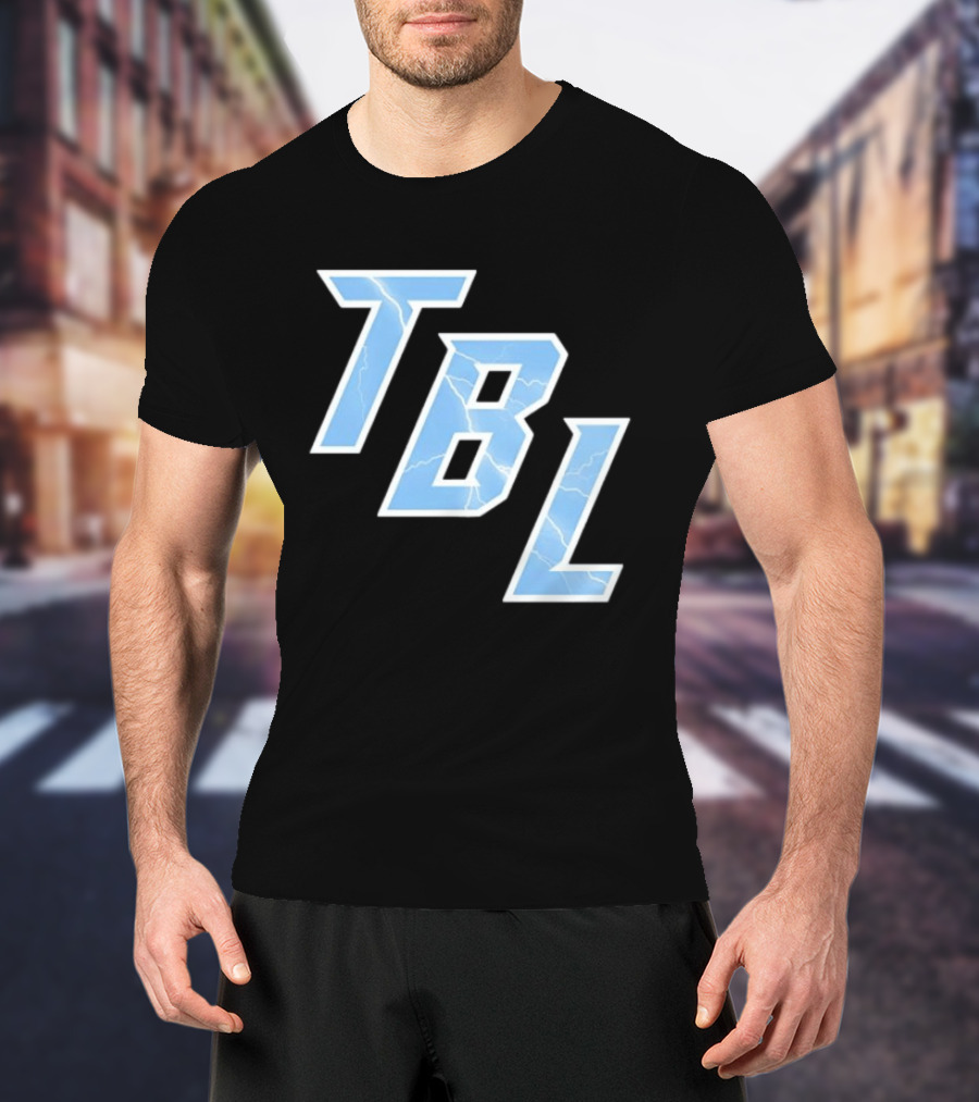 Tampa Bay Lightning TBL 2026 Performance Lightning Bolt T-Shirt