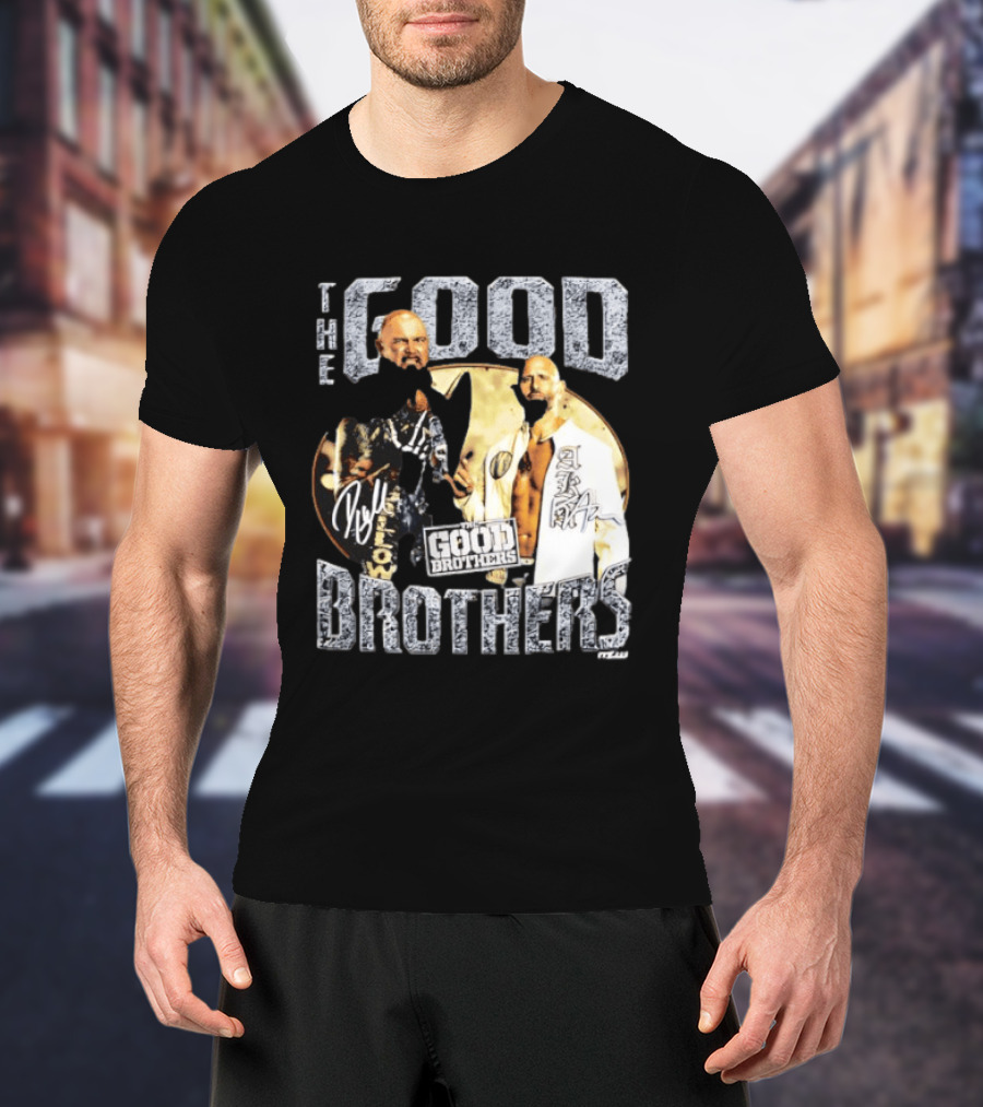 The Good Brothers Built Different Wrestling Signature Series T-Shirt