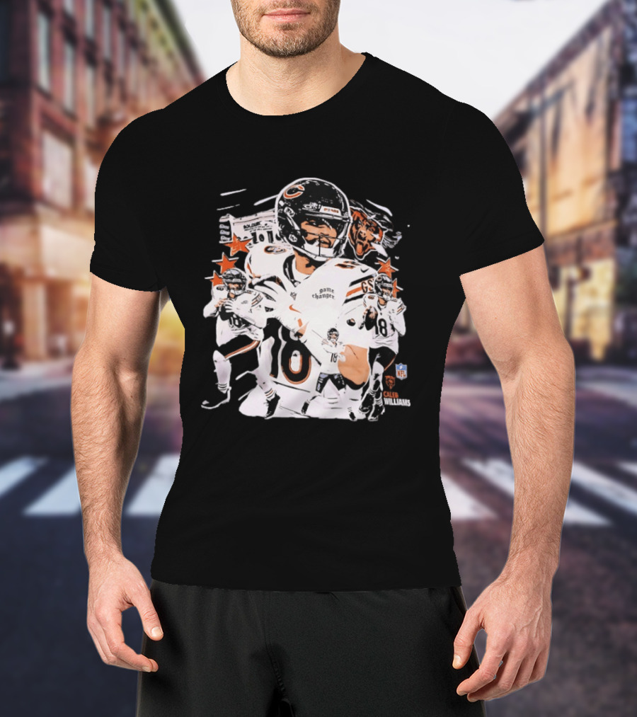 Caleb Williams Chicago Bears Game Changer NFL Soldier Field Bears T-Shirt