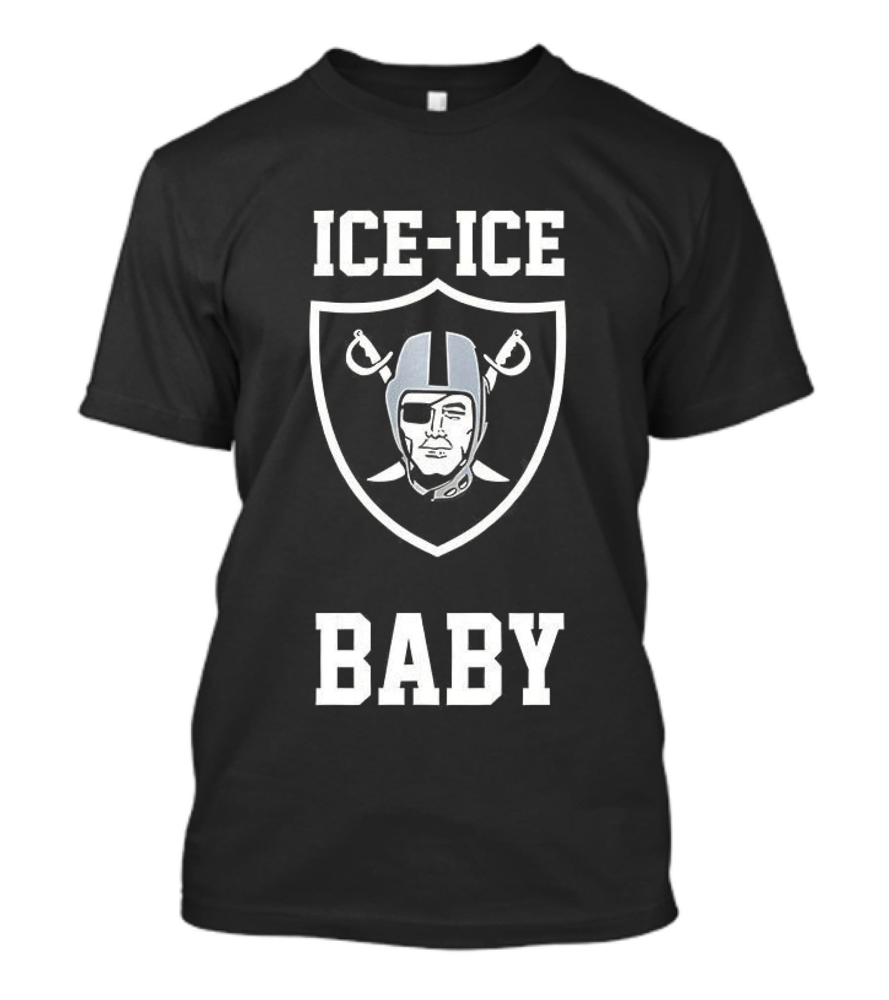 Las Vegas Raiders ICE ICE Baby NFL Fan Gear T-Shirt