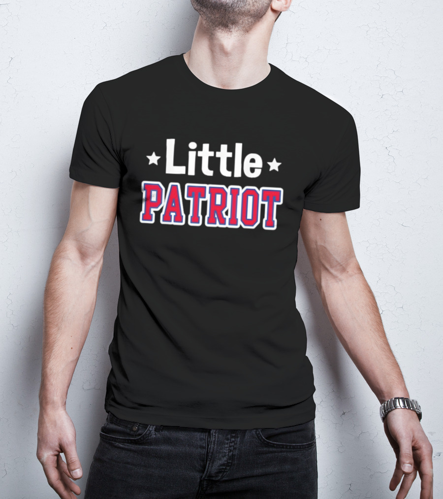 Little Patriot Star Shape T-Shirt