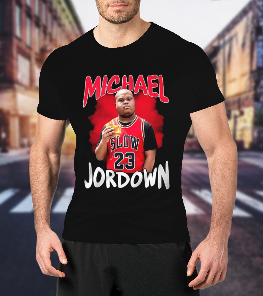 Michael Jordown Slow 23 Meme T-Shirt