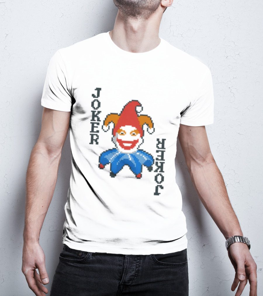Balatro's Pixel Art Jimbo Jester Joker T-Shirt