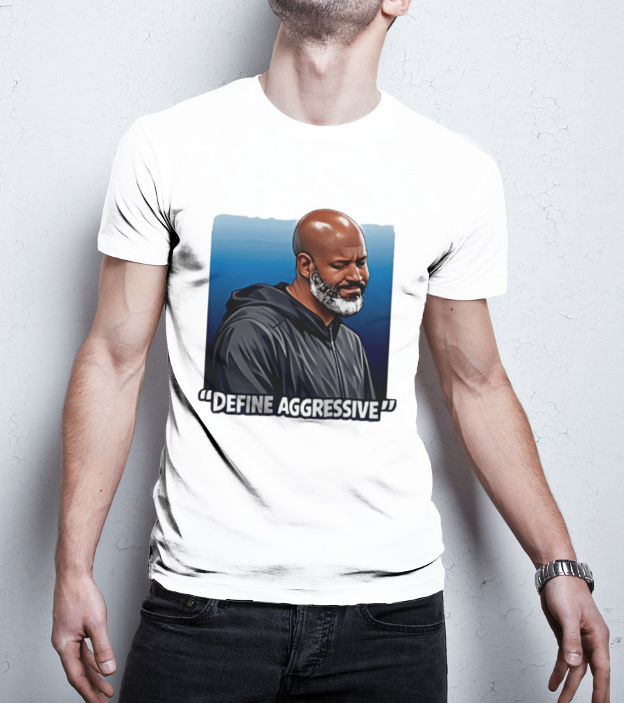 Define Aggressive Detroit Lions Brad Holmes T-Shirt