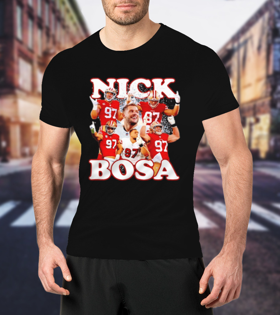 Nick Bosa San Francisco 49ers Player 97 Football Star T-Shirt