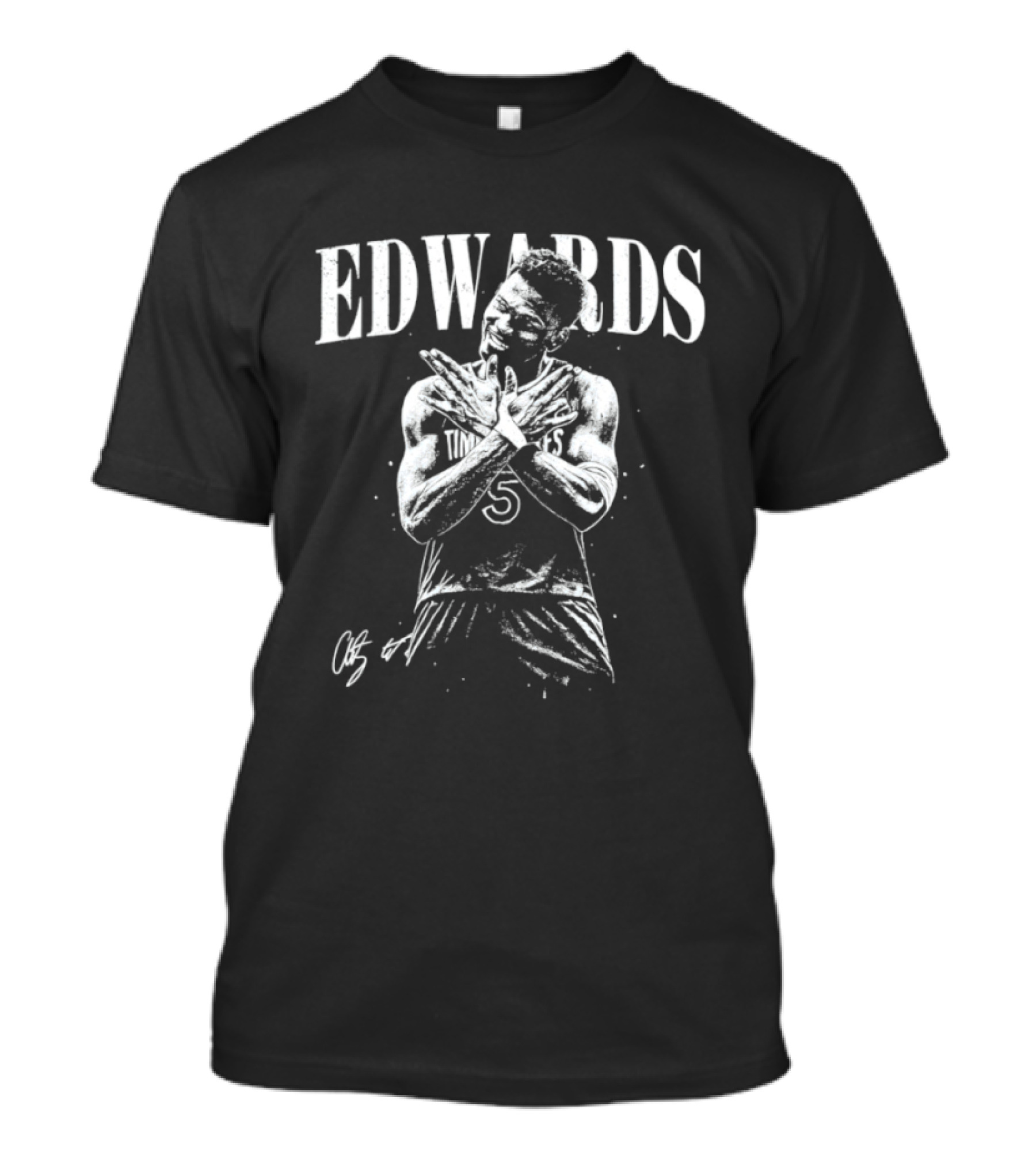 Edwards 5 Basketball Gesture Signature T-Shirt