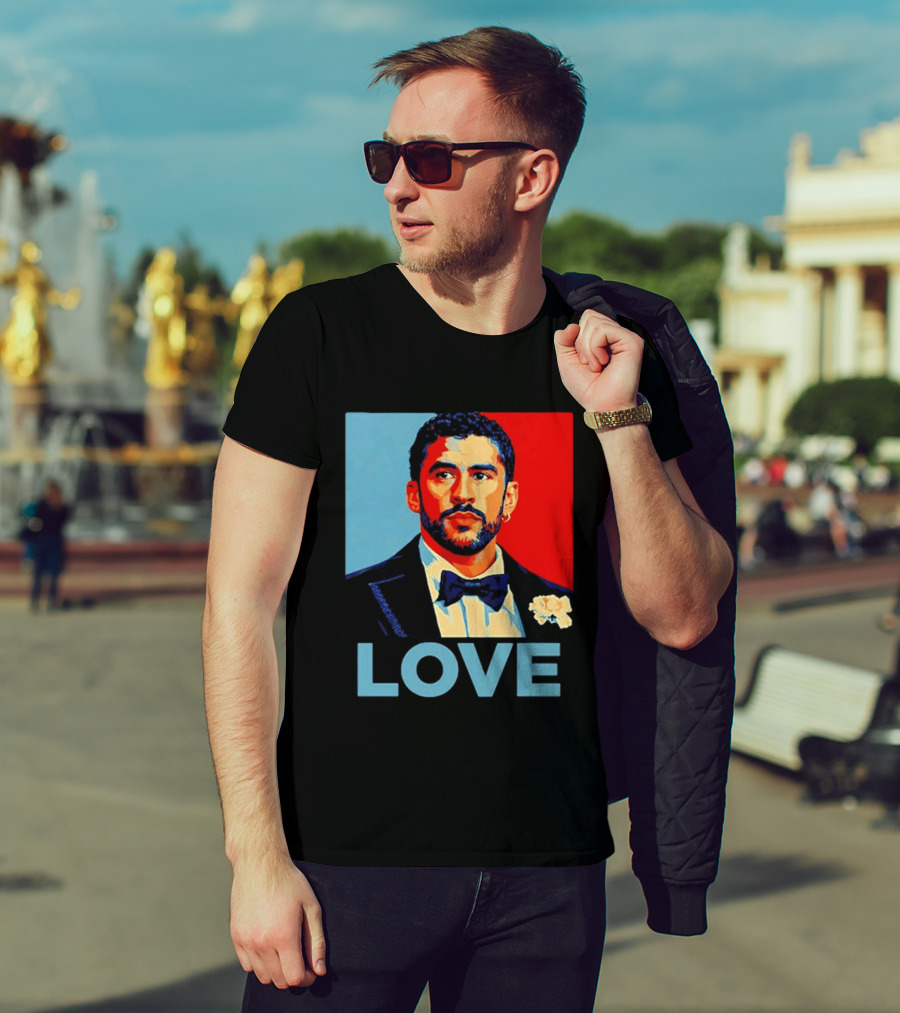 Bad Bunny LOVE Puerto Rico Super Benito T-Shirt