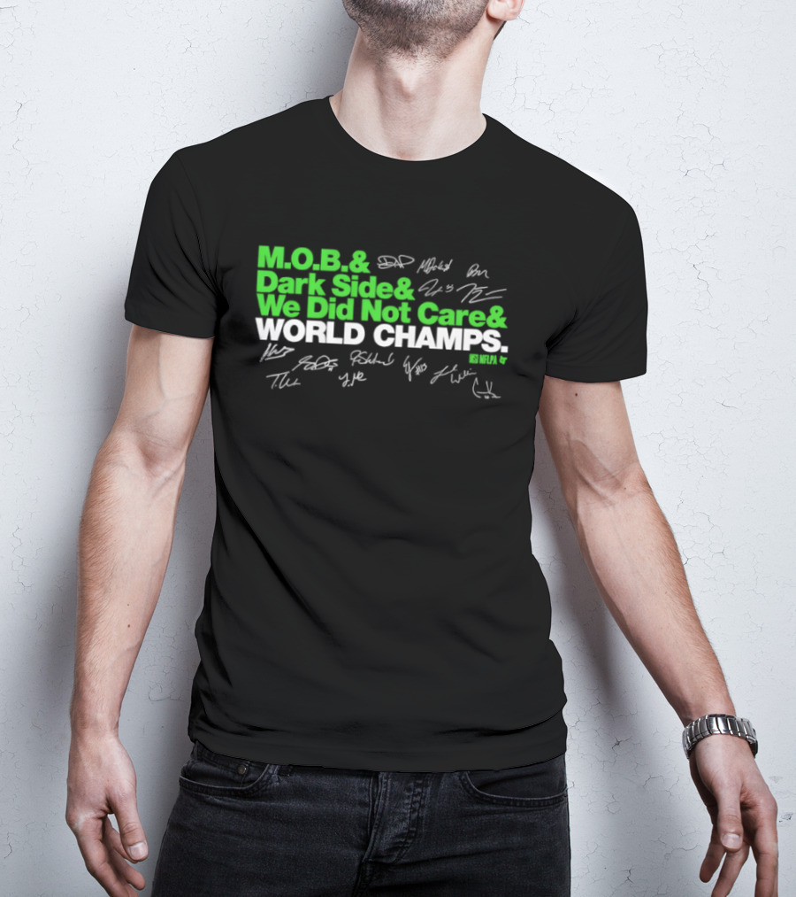 MOB Don't Care World Champs Signatures T-Shirt