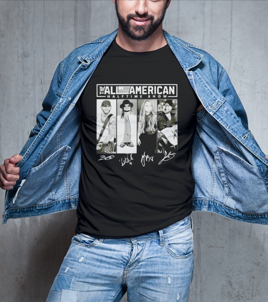 The All American Halftime Show Brett Watkins Miranda Toby Signature Collection T-Shirt