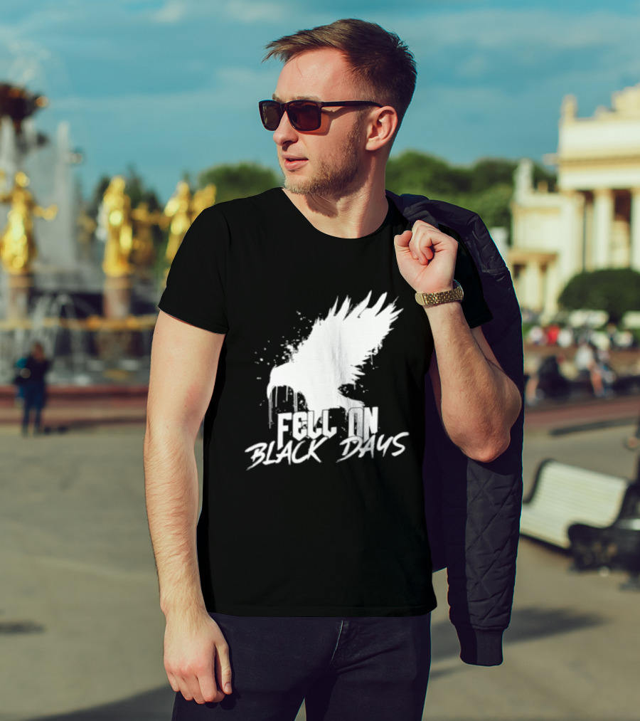 Fell On Black Days Raven Bird T-Shirt