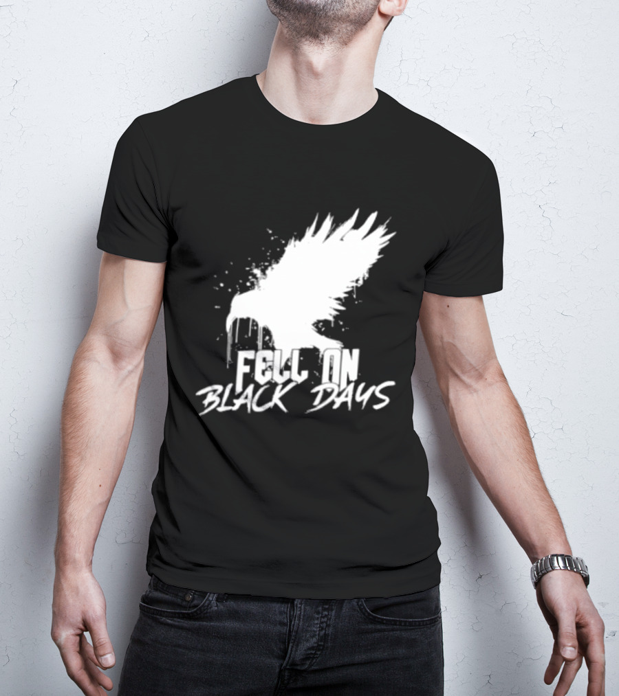 Fell On Black Days Raven Bird T-Shirt